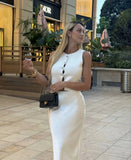 Purpdrank  Women's 2025 Fall Slim Fit Cropped Knit Vest Asymmetrical Ribbed Sleeveless White Sweater Vest for Office Casual Summer Wear
