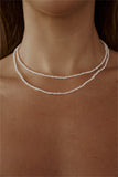 Purpdrank - Bohemian Multilayer Handmade Flower Necklaces Vintage Chokers For Women Gold Color Bead Necklace Fashion Wedding Jewelry Gift