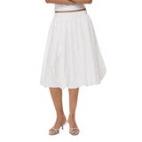 Purpdrank  Women Vintage y2k Aesthetic Bubble Long Skirts High Waisted Lantern Puffy Skirts Summer Ruffle Hem A Line Balloon Skirts