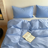 Purpdrank  Pure Cotton Comforter Cover Skin-friendly Duvet Cover Adults Kids Room Quilt Cover Soft Bedding 이불커버 (Pillowcase Need Order)