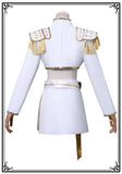 Purpdrank  Rumi Zoey Mira Cosplay Costume Wig Women Girls White Leather Suit Halloween Carnival Party Comic-con Role Playing Outfit