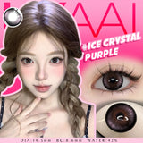 Purpdrank  NEW Color Contact Lenses Natual Colored Pupils Makeups Colored Lens Beauty Green Contact Lenses 14.2mm Black Contacts Lens
