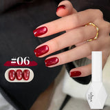 Purpdrank  10ML Red Wine Cat Magnetic Gel Nail Polish Glitter Semi Permanant Soak Off UV LED Gel Varnish For Manicure DIY Nail Supplies