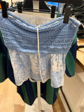 Purpdrank  Floral Crochet Patchwork Tank Tops Women Summer Lace-up Bow Sleeveless Slim Tube Top Preppy Style Sweet Cropped Camisole New