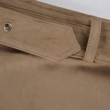 Purpdrank  Elegant Fashion Solid Pu Leather Skirts With Sashes Slim-Fitting Low-Waisted Supper Mini Skirts Women Summer Fashion Ladies