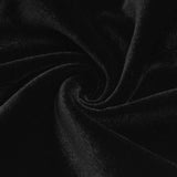 Purpdrank  Sexy Black Velvet Off-Shoulder Leopard Mesh Fur Trim Maxi Dress Women's Long Sleeve Patchwork Bodycon Evening Party Dress