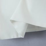 Purpdrank  Evening party dresses for women Summer korean fashion mini bodycon satin dress sexy black short dresses backless slit white