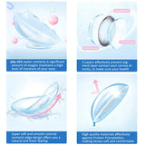 Purpdrank  2pcs Cosplay Colored Contact Lenses For Halloween Anime Blue Contact Red Beauty Makeup Lenses Yearly Eyes Contacts