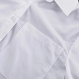 Purpdrank  Elegant Chic Office Lady Loose Pocket Shirt Top Cake Layered Ball Skirt Set Summer Outfits New Women Skirt Two Piece Set