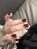Purpdrank  Brown Gold Cat Magnetic Eye Gel Polish 10ml Autumn Water Light Magnet Crystal Soak Off Nail Art Varnish Manicure