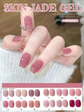 Purpdrank  TC 10ML Autumn Winter Mousse Black Chocolate Caramel Coffee Chocolate Gel Nail Polish 2025 Meilad Whitening Tmperament Nail Art