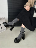 Purpdrank  Designer Women Nightclub Pumps Fashion Cross Strap Buckle Shoes 2025 New Spring Autumn Wedding Party Shoes