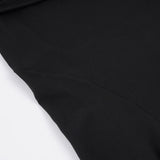 Purpdrank  Basic Solid Mermaid Hem Skirts Slim Black Folds Low-Waisted Midi Skirts Women Summer Fashion Streetwear Lady Party Bottoms
