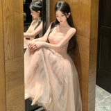Purpdrank  Sweetheart Princess Romantic Flowing Sand Ballet Dress Mesh Dress