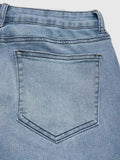 Purpdrank  Women High Waist Wide Leg Pants Hole Straight Pants Long Jeans Casual Trendy Trousers Autumn Winter New Denim Trousers