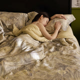 Purpdrank  Summer Quilt Comfortable and Breathable Quilts Top Quality Ultra Soft Floral Comforter