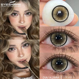 Purpdrank  1Pair Korean High Quality Lenses Color Contact Lenses for Eyes Purple Lenses Blue Eye Lens Soft Cosmetic Brown Contacts