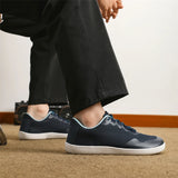 Purpdrank  Breathable Lace-up Solid Men's Shoes Soft Lightweight Male Casual Shoes Non-Slip Outdoor Mens Sneakers Sports Treking Footwear