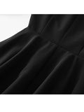 Purpdrank - Elegant Dresses for Women Long Sleeve Streetwear Fashion Dress Slim Fit Solid Button Midi Notched 2023 New Spring Summer Dress