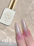 Purpdrank  12ML 4-Color Pink Blue White Green Explosive Gel Nail Polish Diamond Gel Polish Summer Nails Blue Nails Nail Supplies