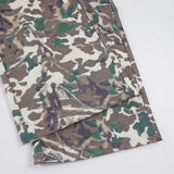 Purpdrank  American Retro Camouflage Print Wide Leg Pants Women's Color Match Loose Straight Casual Streetwear Trousers with Pockets