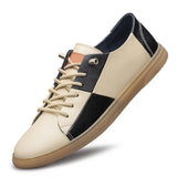 Purpdrank  New Genuine Leather Mens Shoes Fashion Male Footwear Black Sneakers Cool Young Mens Casual Shoes Breathable Outdoor Skate Shoes