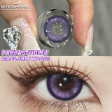 Purpdrank  1pair Color Contact Lenses for Eyes Purple Lenses Cosplay Pink Contact Lenses Yearly Red Eye Lenses Y2k Eye Lenses
