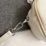 Purpdrank  Mini Square Top-handle Bags For Women Contrast Color Small Boston Shoulder Crossbody Bag 2025 New Luxury Designer Handbags