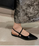 Purpdrank  Designer Summer Cover Toe Women Sandals Fashion Shallow Soft Sole Flats Ladies Outdoor Street Style Dress Shoes