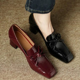 Purpdrank  High Heels Women's Shoes Summer Square Toe Sandals Shallow Elegant Woman Pumps 2025 Designer Brand Fashion Dress Female Zapatos