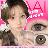 Purpdrank  NEW Color Contact Lenses Natual Colored Pupils Makeups Colored Lens Beauty Green Contact Lenses 14.2mm Black Contacts Lens