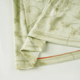 Purpdrank  Sweet Y2k Retro Print Slight Strech Mori Gir Style A-LINE Midi Skirt