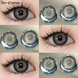 Purpdrank  0~-6.00 Myopia Lenses 1 Pair Colored Contact Lenses with Degree Natural Eye Contact Prescription Lens Free Shipping