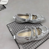 Purpdrank  Women Sneakers Marie Janes Shoes Woman Flat Sandals Summer 2025 Brand Casual Sport Shallow Loafers Breathable Comfort Sandalias