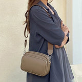 Purpdrank   Fashion Crossbody Shoulder Bags For Womens Luxury Designer PU Leather Handbags Purse Mobile Phone Bag Ladies Shopper Bag