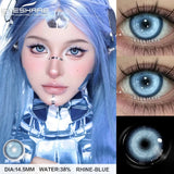 Purpdrank  1 Pair Halloween Contact Lenses Cosplay Color Contact Lenses for Eyes Anime Red Lenses Pink Lenses Gray Pupils Lens