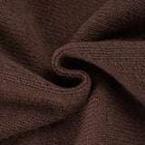 Purpdrank  Vintage Folk U Neck Long Sleeve Casual Loose All Match Sweater Women Jumpers