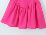 Purpdrank  Sexy Rose Pink Bra Corset style Spaghetti Strap Mini Dress Women Backless Party Skater Low Waist Short Sling Robe Vestido