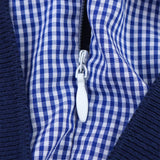 Purpdrank  small round lapel short sleeved zipper decoration summer new women's fashion slim fit T-shirt