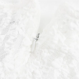 Purpdrank  Summer New Women's Fashion and Elegance Slim Fit Waist versatile Lace Bra Long Strap Dress