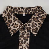 Purpdrank  Y2k Sexy Leopard Print Patchwork Long Sleeve Streetwear Zipper Slim Knitted Cardigan