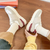 Purpdrank  Spring Women's New Forrest Athletic Shoes Fashionable Thick Soled Height Increasing Anti Slip Breathable Casual Shoes