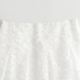 Purpdrank  Spring New Women's Fashion and Elegance Slim Fit Versatile Jacquard Lantern Mini Skirt