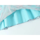 Purpdrank  Sexy Sweet Girl Lace Trim Floral Print Ruffle Straps Sling Mini Dresses Women Backless A-line Sleeveless Summer Dress