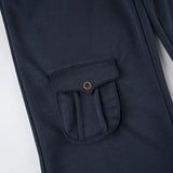 Purpdrank  American Retro Slight Strech Low Waist Pockets Slim Solid FLARE PANTS