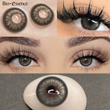 Purpdrank  1Pair Colored Contact Lenses for Eyes Gray Pupils Lens Fashion Blue Eye Contacts Green Lenses Brown Lenses Yearly