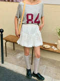 Purpdrank  Elegant High Waist Women's Cake Short Skirts 2025 New Spring Summer Korean Casual Ball Gown Mini A-line Skirts Female