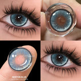 Purpdrank  2pcs Contact Lenses Colored Contacts Beautiful Pupil Natural Contact Lenses for Eyes Color Yearly Cosmetic Contact Lens