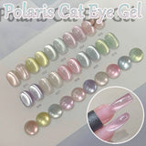 Purpdrank  TC Pure Lust Golden Light Heroine Cat Eye Gel Nail Polish New Whitening Ice Transparent Super Flash Nail Art Nail Supplies