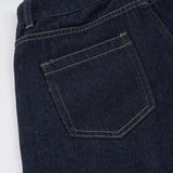 Purpdrank  Y2K American Retro Streetwear Jeans Women Fashion Solid Button Low Waist Loose Fit Straight Leg Denim Pants with Pockets